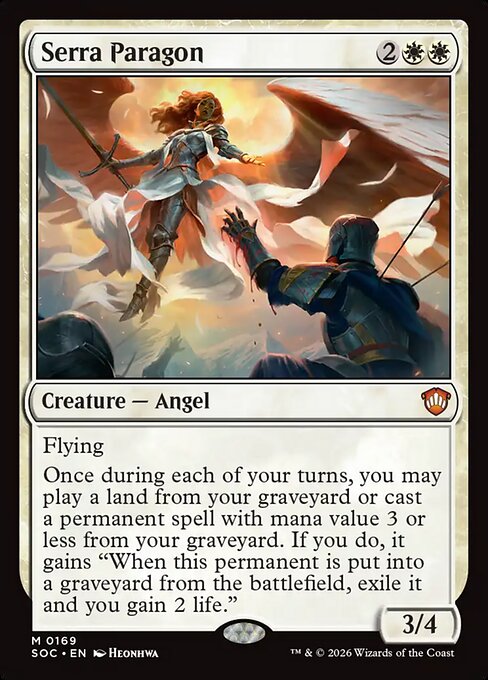 Serra Paragon - Secrets of Strixhaven Commander