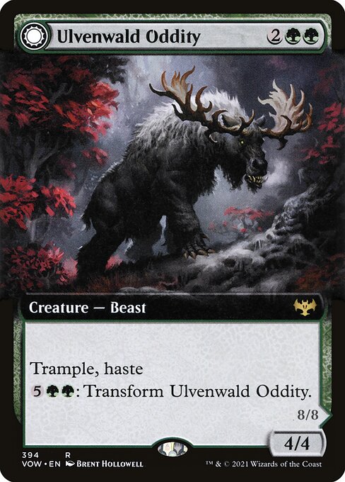 Ulvenwald Oddity // Ulvenwald Behemoth - Innistrad: Crimson Vow