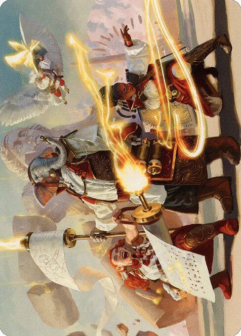 Lorehold Command - Strixhaven Art Series - Borderless