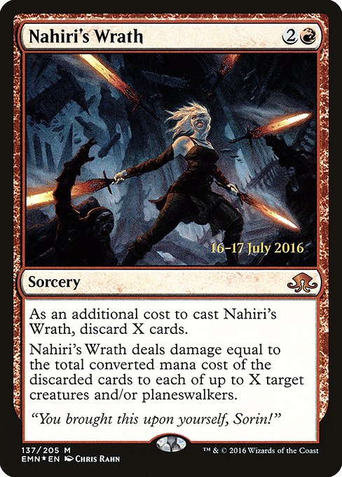 Nahiri's Wrath - Eldritch Moon Promos - Promo Foil