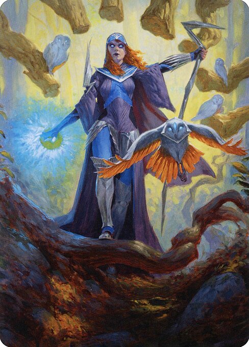 Kasmina, Enigma Sage - Strixhaven Art Series - Borderless