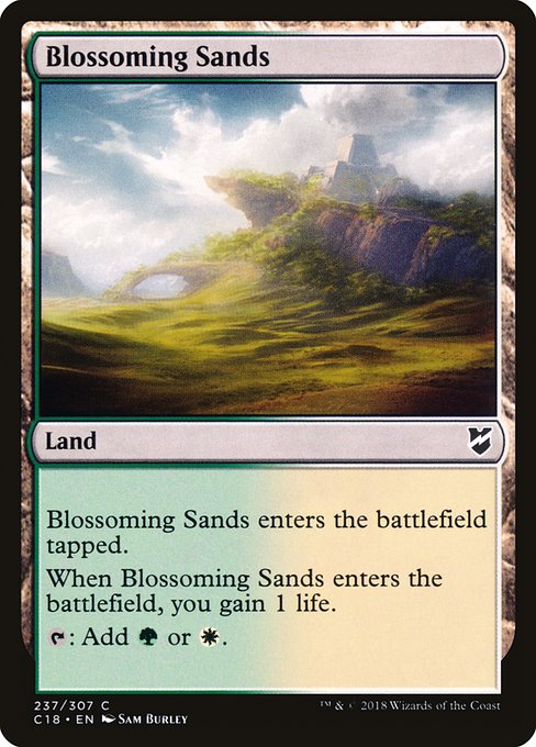 Blossoming Sands - Commander 2018