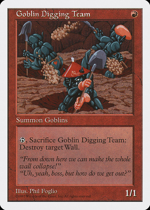 Goblin Digging Team - Fifth Edition