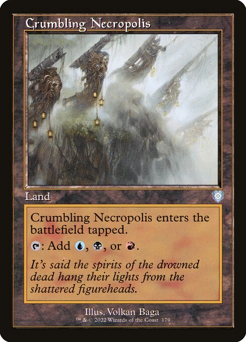 Crumbling Necropolis - The Brothers' War Commander