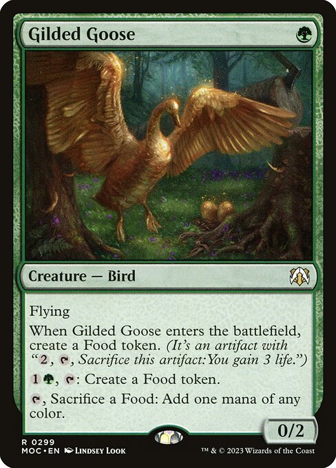 Gilded Goose - March of the Machine Commander