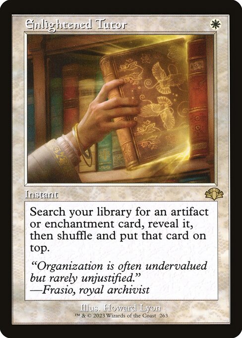 Enlightened Tutor - Dominaria Remastered