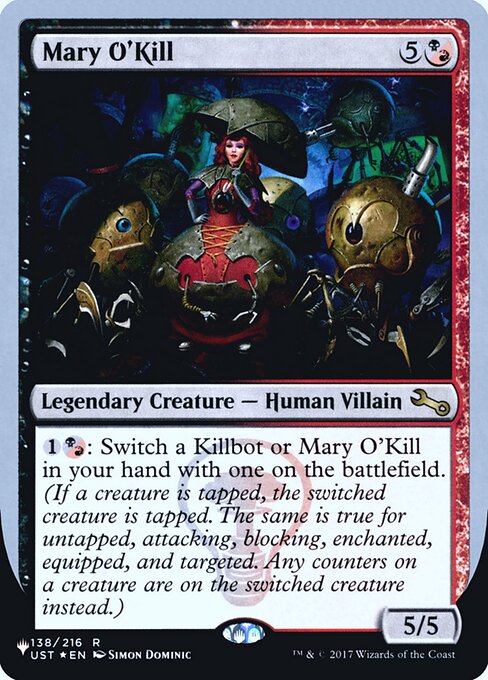 Mary O'Kill - The List (Unfinity Foil Edition)