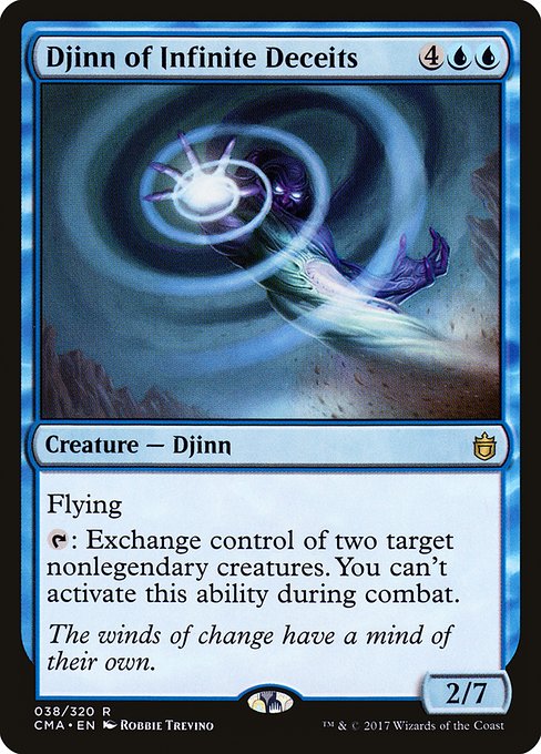 Djinn of Infinite Deceits - Commander Anthology
