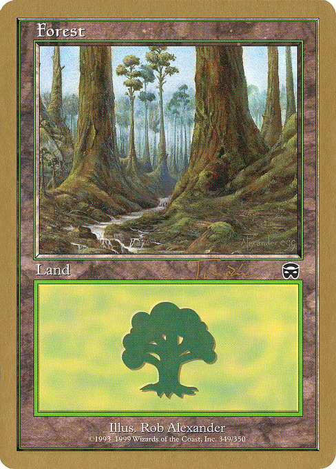 Forest - World Championship Decks 2001