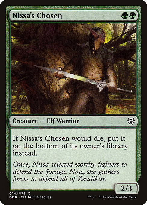 Nissa's Chosen - Duel Decks: Nissa vs. Ob Nixilis