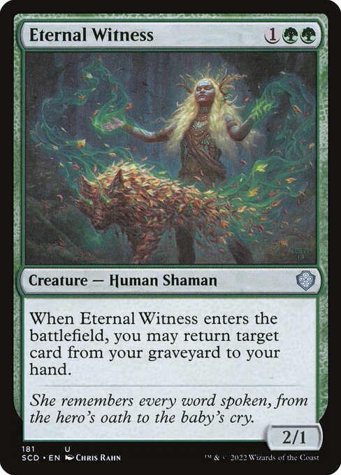 Eternal Witness - Starter Commander Decks