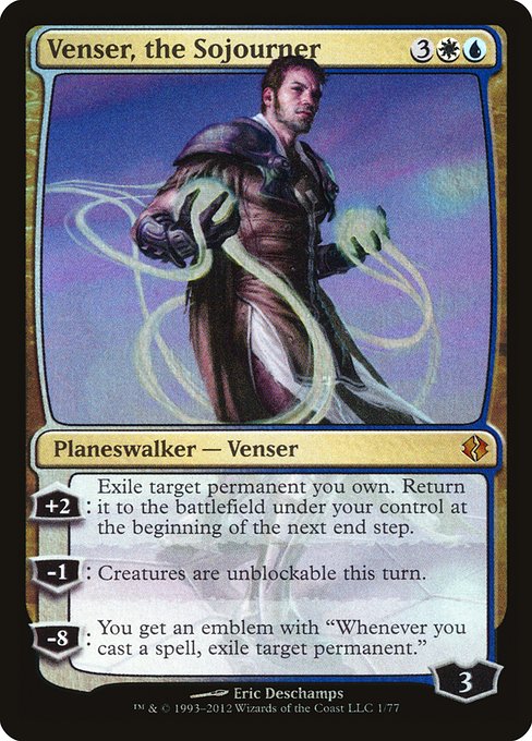 Venser, the Sojourner - Duel Decks: Venser vs. Koth