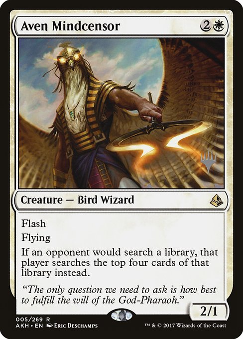 Aven Mindcensor - Amonkhet Promos