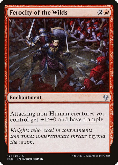 Ferocity of the Wilds - Throne of Eldraine
