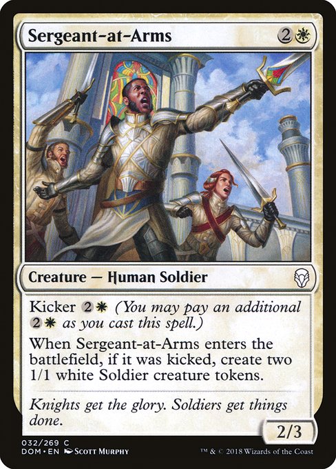 Sergeant-at-Arms - Dominaria