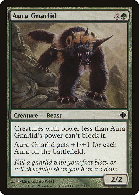 Aura Gnarlid - Rise of the Eldrazi