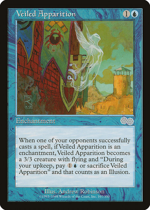 Veiled Apparition - Urza's Saga