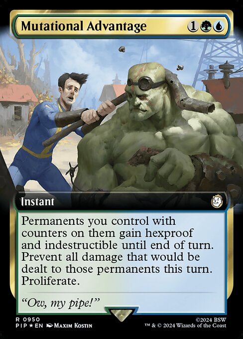 Mutational Advantage - Fallout - Surge Foil