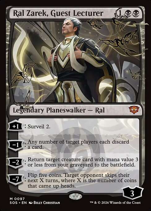 Ral Zarek, Guest Lecturer - Secrets of Strixhaven