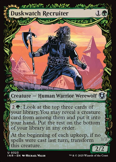 Duskwatch Recruiter // Krallenhorde Howler - Innistrad Remastered