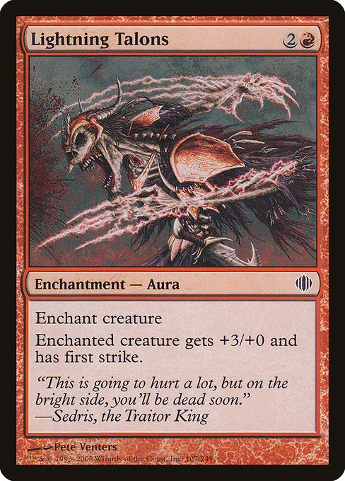 Lightning Talons - Shards of Alara