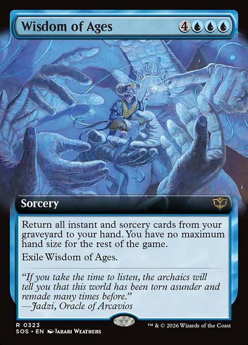 Wisdom of Ages - Secrets of Strixhaven - Extended Art