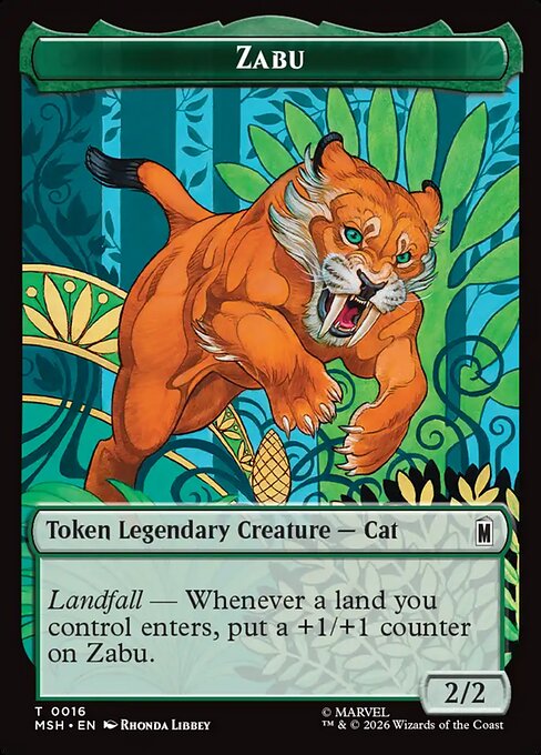Zabu - Marvel Super Heroes Tokens