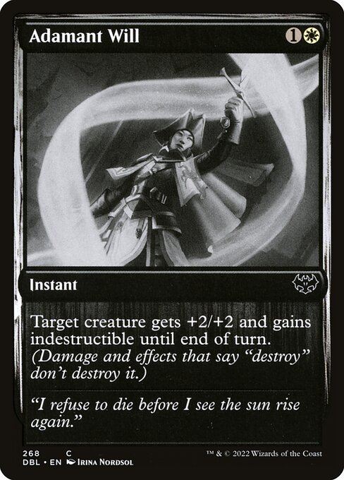 Adamant Will - Innistrad: Double Feature