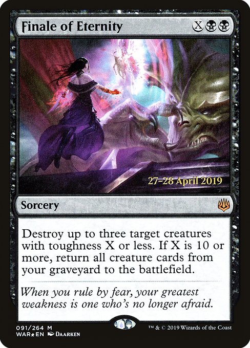 Finale of Eternity - War of the Spark Promos - Promo Foil