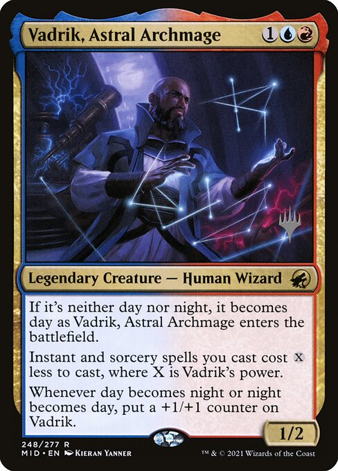 Vadrik, Astral Archmage - Innistrad: Midnight Hunt Promos