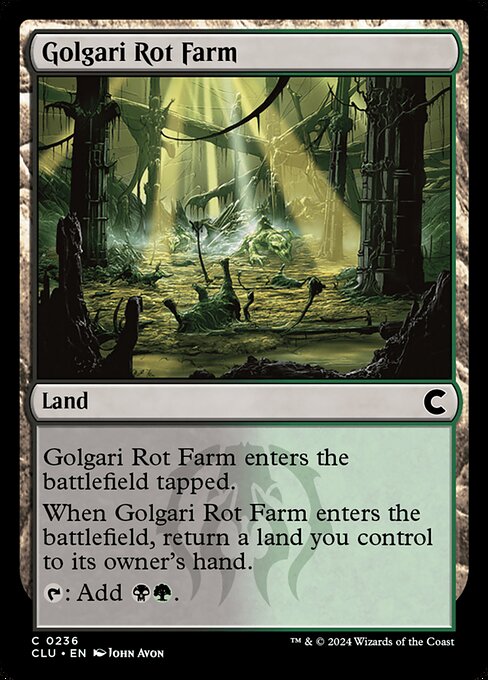 Golgari Rot Farm - Ravnica: Clue Edition