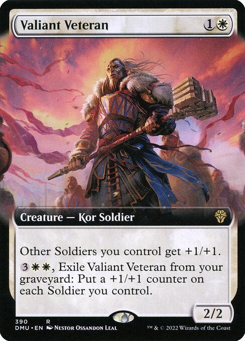 Valiant Veteran - Dominaria United