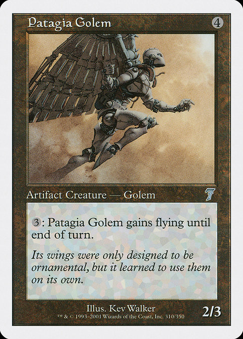 Patagia Golem - Seventh Edition