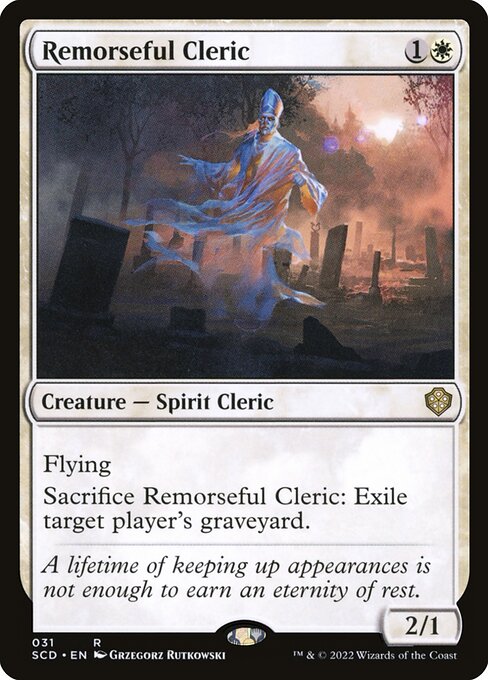 Remorseful Cleric - Starter Commander Decks