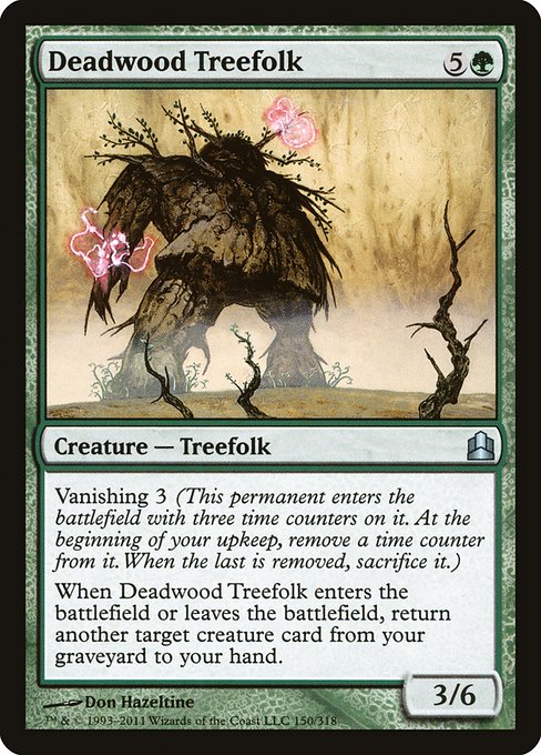 Deadwood Treefolk - Commander 2011