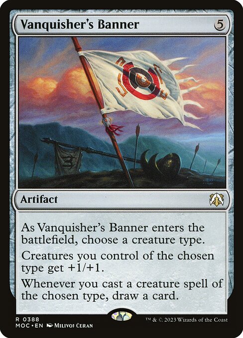 Vanquisher's Banner - March of the Machine Commander