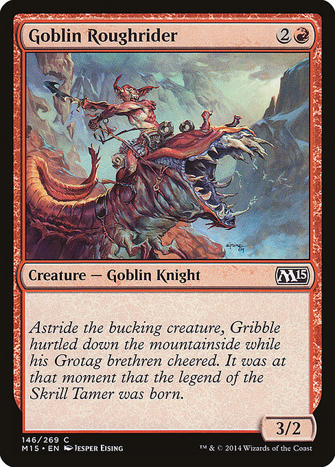 Goblin Roughrider - Magic 2015