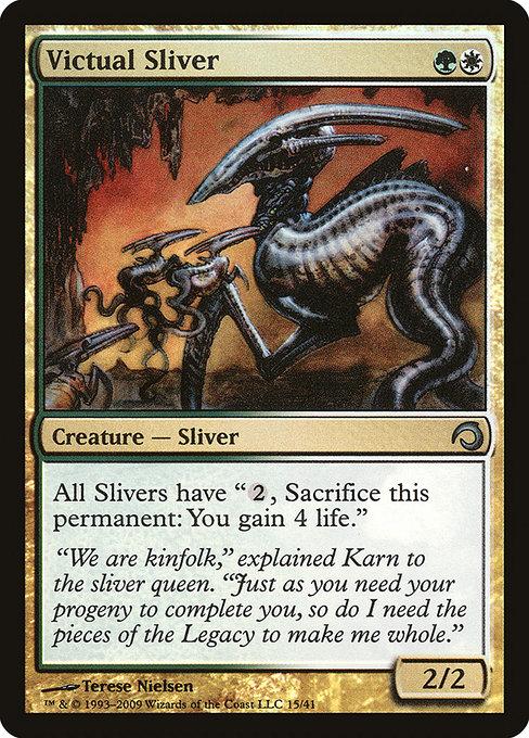 Victual Sliver - Premium Deck Series: Slivers - Promo Foil