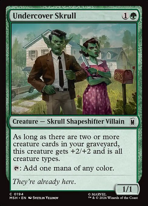 Undercover Skrull - Marvel Super Heroes