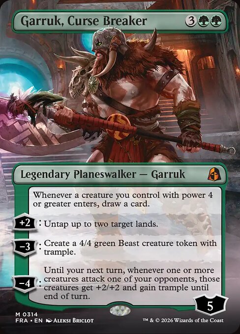 Garruk, Curse Breaker - Reality Fracture - Borderless
