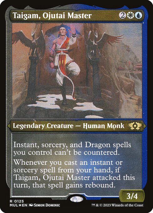 Taigam, Ojutai Master - Multiverse Legends - Etched Foil