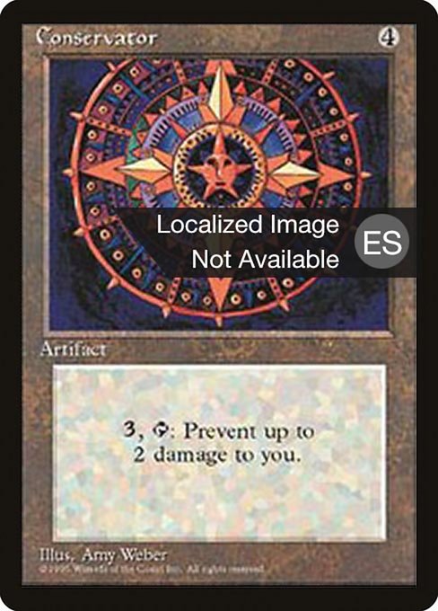 Conservador (Conservator) - Fourth Edition Foreign Black Border