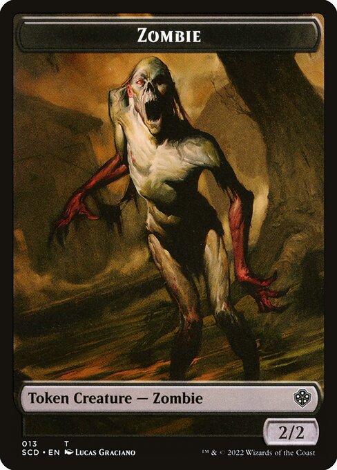 Zombie - Starter Commander Decks Tokens