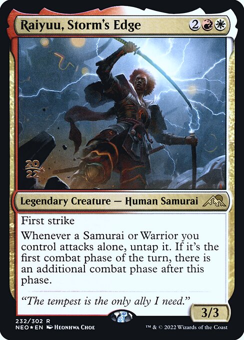 Raiyuu, Storm's Edge - Kamigawa: Neon Dynasty Promos - Promo Foil