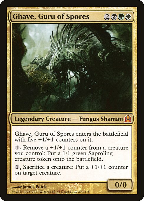 Ghave, Guru of Spores - Commander 2011