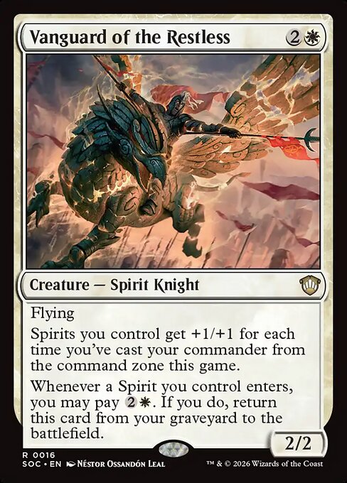Vanguard of the Restless - Secrets of Strixhaven Commander