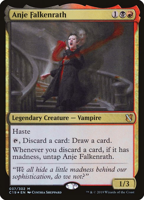 Anje Falkenrath - Commander 2019 - Promo Foil