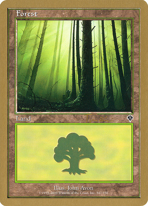 Forest - World Championship Decks 2001