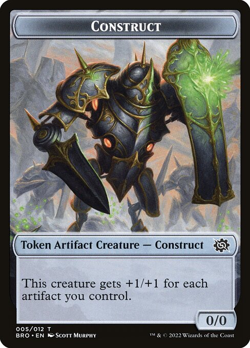 Construct - The Brothers' War Tokens