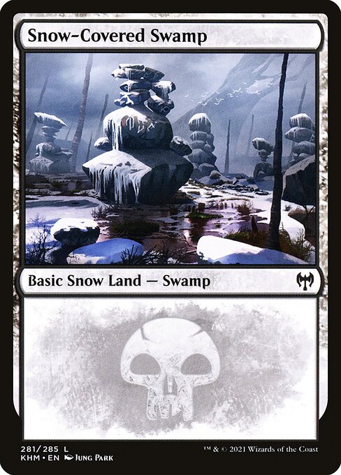 Snow-Covered Swamp - Kaldheim